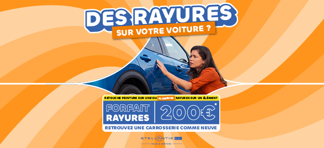 Forfait rayures 200€ - Stellantis &You